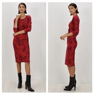 The Kit Jamie Dress Women’s Size Small Cerise Complication Red Purple